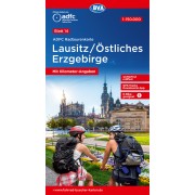 14 Cykelkarta Tyskland Lausitz-Östliches Erzgebirge 1:150.000