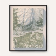 Duved - Tegefjäll 40x50cm Mapbits